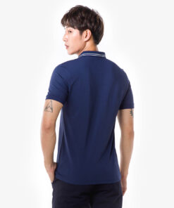 Alternative view of Áo Polo nam Coolmax chống nhăn hiệu quả - Xanh Navy