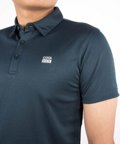 Alternative view of Áo Polo thể thao nam ProMax-S1 Logo thoáng khí - Xanh bóng đêm